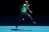 Brandon Nakashima at the 2022 Australian Open.